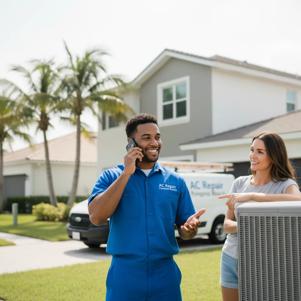 AC Repair Pompano Beach customer support in Allouez